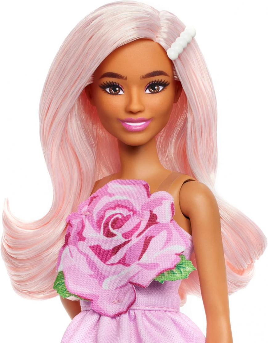 Barbie Fashionista Pink Rose Doll HYT94