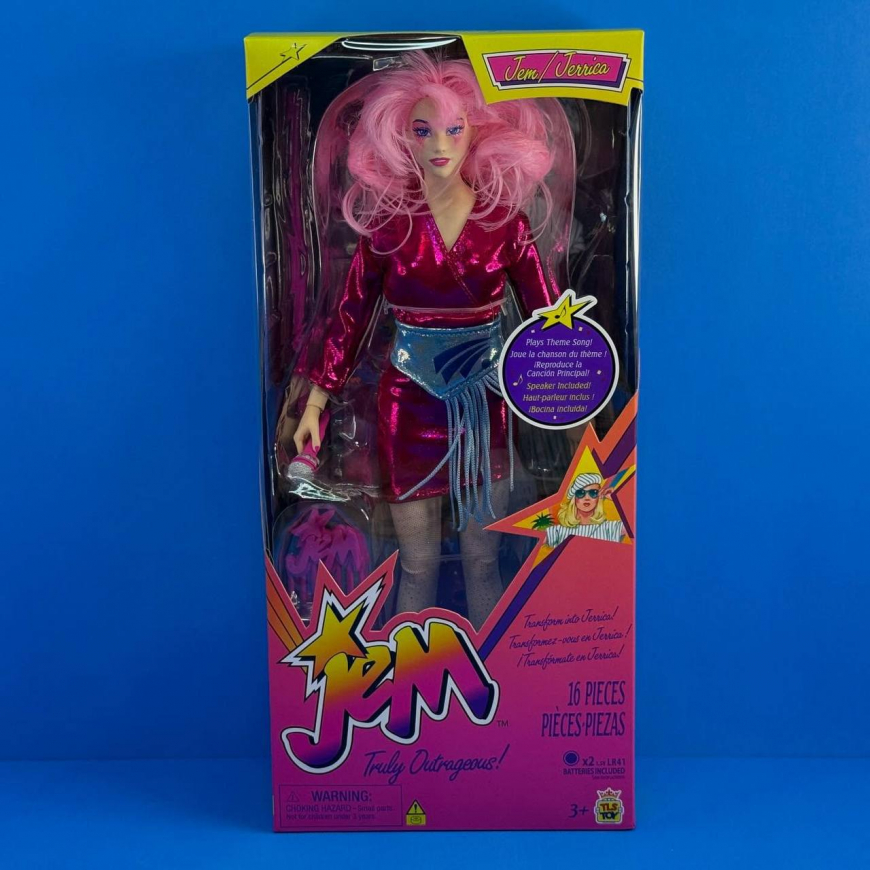 Jem and The Holograms new dolls from the Loyal Subjects