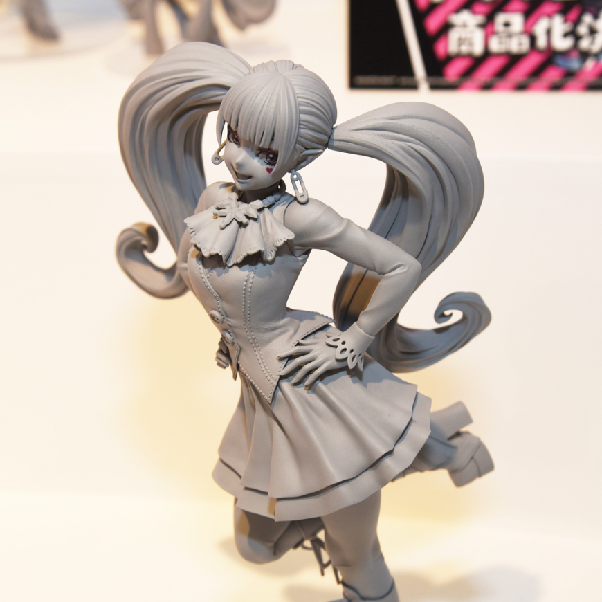 Kotobukiya revealed uncolored sculpt of Draculaura's Bishoujo figure