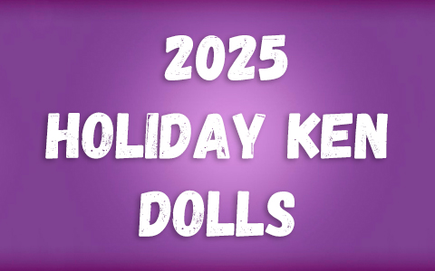 Barbie Signature 2025 Holiday Ken dolls