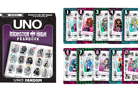 Monster High UNO Fearbook