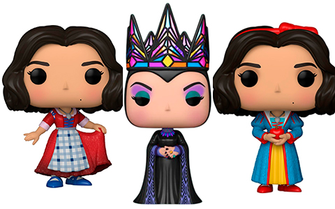 Funko Pop Snow White live action movie figures: Snow White and Evil Queen