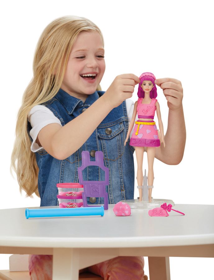 Play-Doh Barbie Hearts And Hair Set