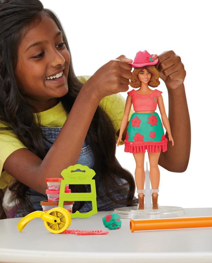 Play-Doh Barbie Florals And Fringe Set