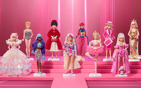 Barbie x Popmart figures