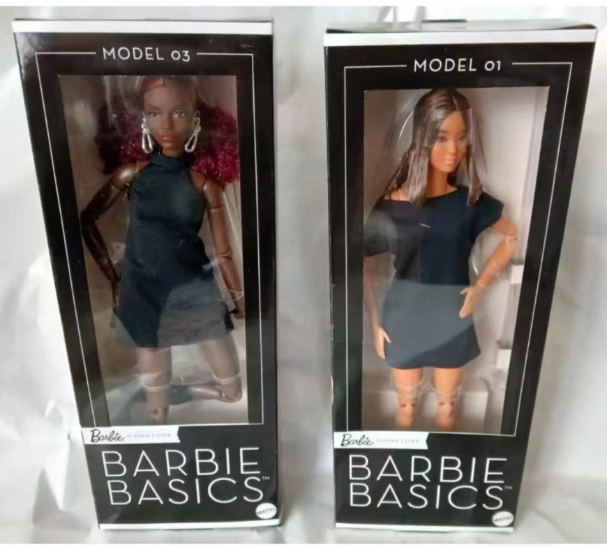 New photos Barbie Signature Basics dolls