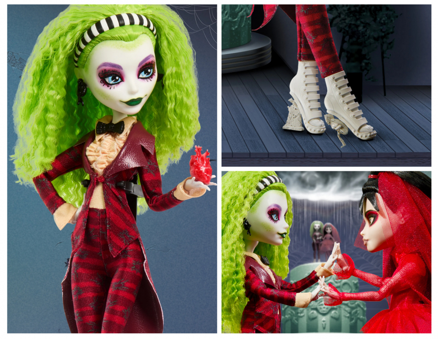 Monster High Skullector Beetlejuice Beetlejuice 2-pack dolls