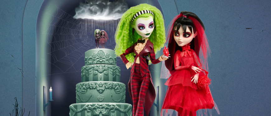 Monster High Skullector Beetlejuice Beetlejuice 2-pack dolls