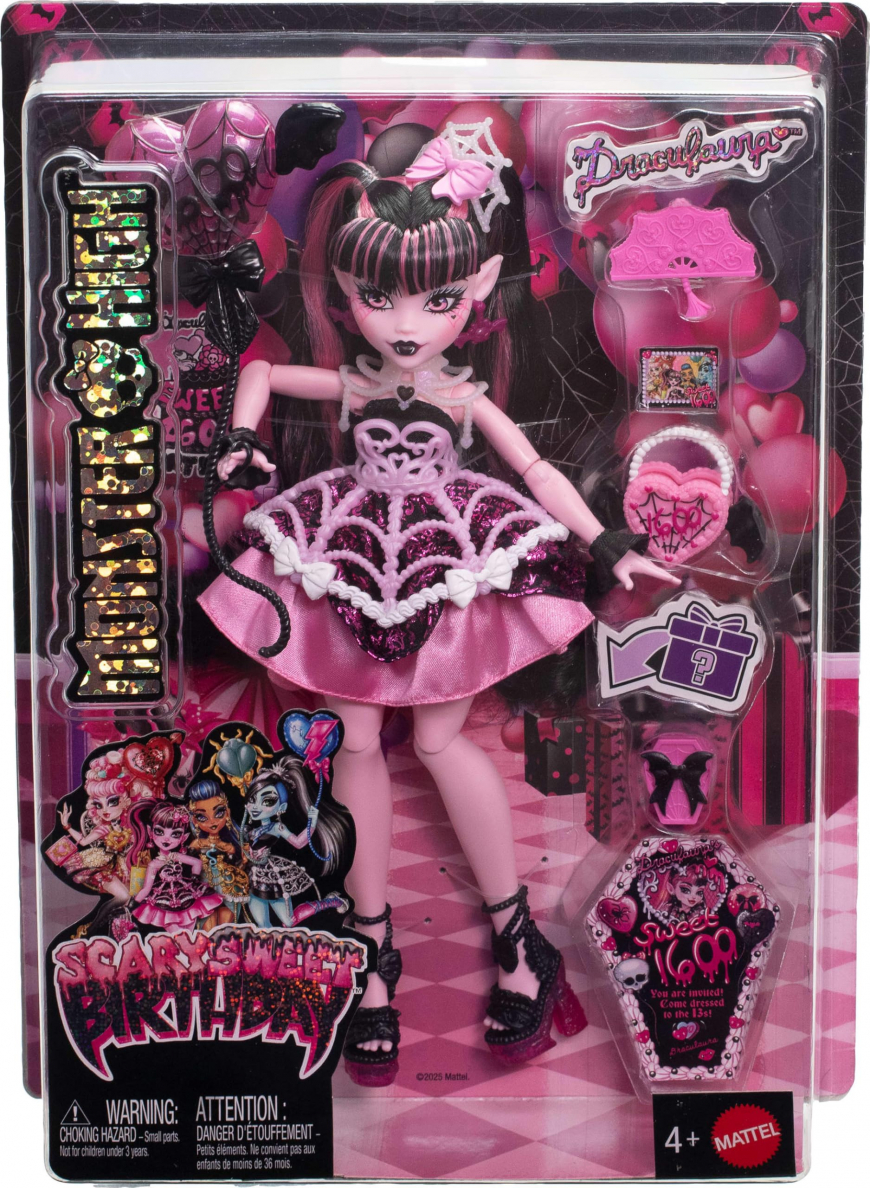 Monster High Scary Sweet Birthday dolls in boxes