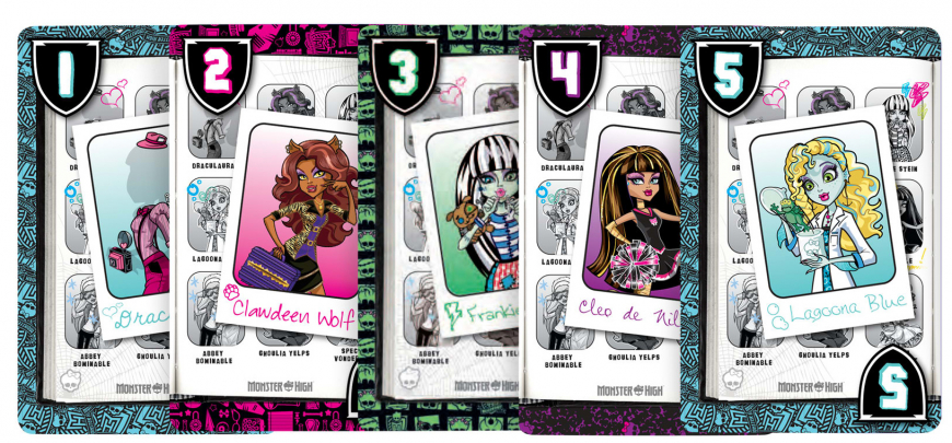 Monster High UNO Fearbook