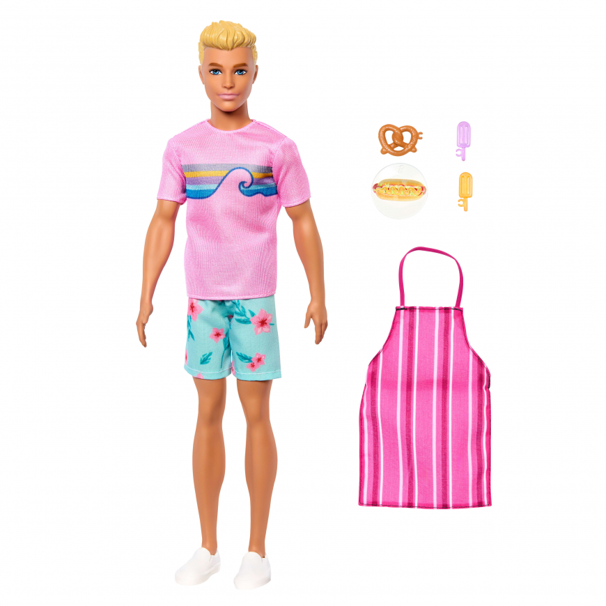 Barbie Mysteries Beach Detectives Ken doll JFV65