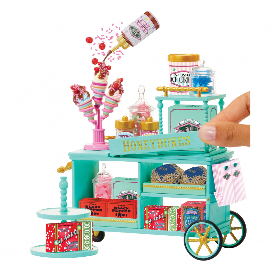 MGA's Miniverse Make It Mini Harry Potter Honeydukes Trolley Playset