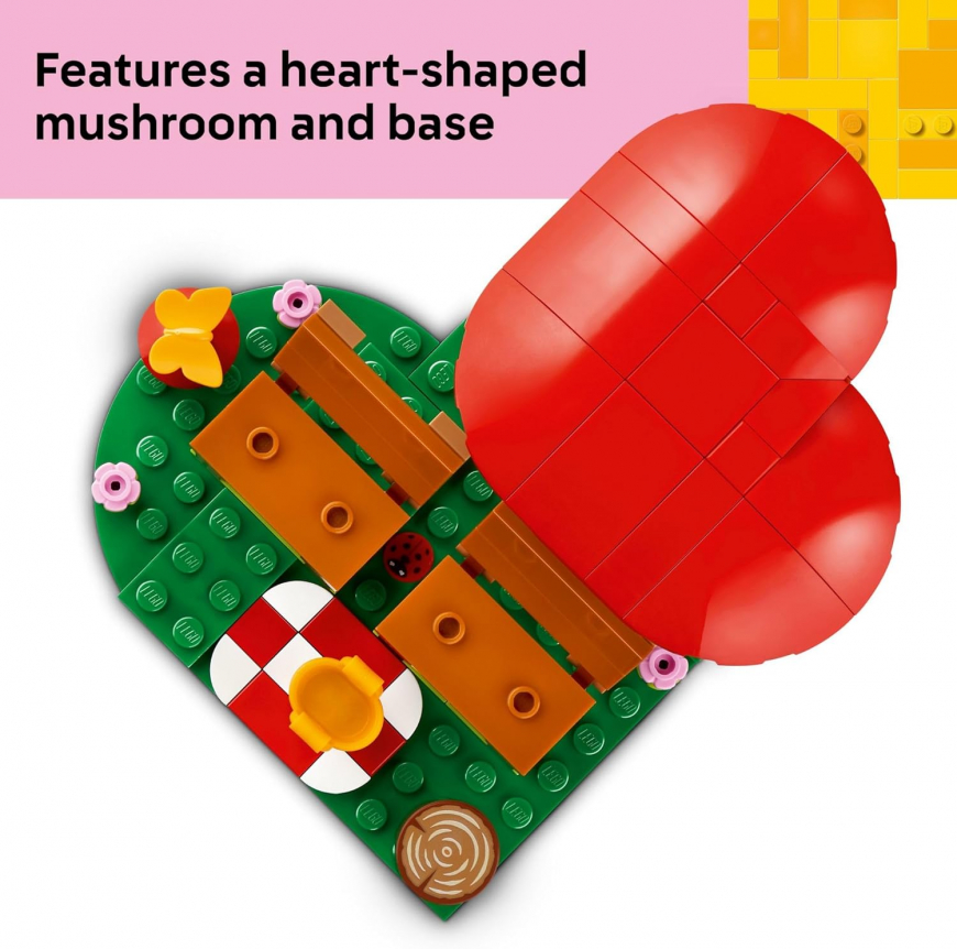 LEGO Hedgehog Picnic Date Valentines Day playset