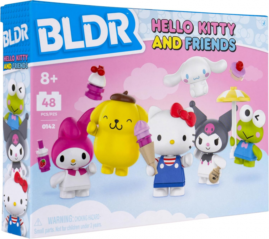 BLDR Hello Kitty and Friends Minifigures 6-Pack