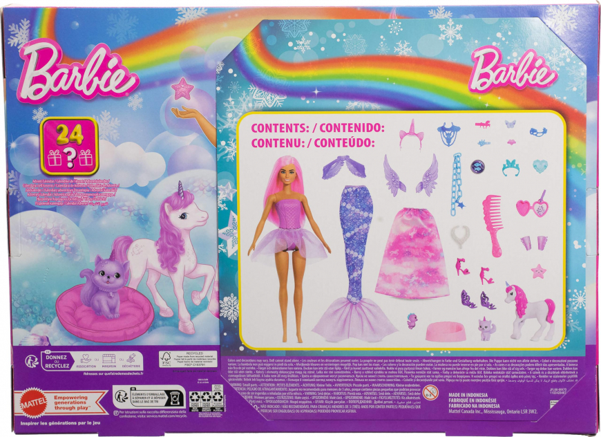 Barbie Fantasy Advent Calendar 2025