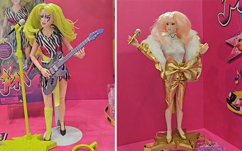 Jem and The Holograms new dolls from the Loyal Subjects