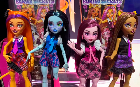 Monster High Buried Secrets series 2 dolls