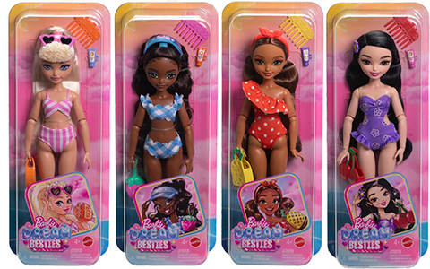 Barbie Dream Besties Swimsuit dolls 2025