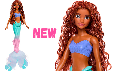 Mattel Disney Princess Ariel Live Action Fashion Doll 2025 new version