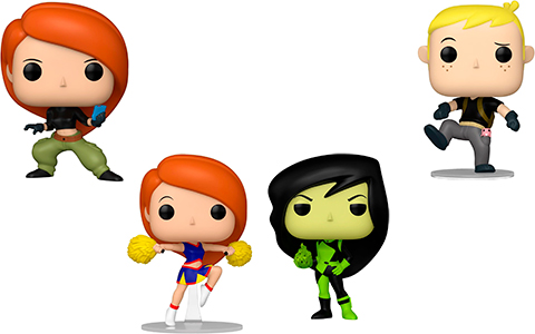 Funko Pop Disney Kim Possible figures