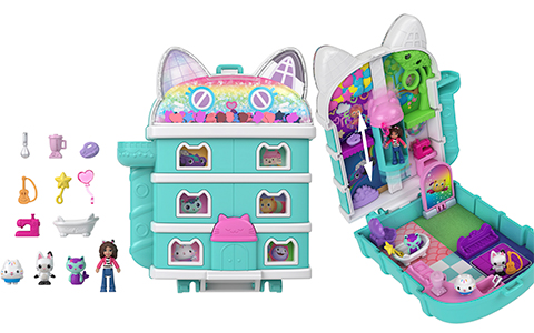 Polly Pocket x Gabby's Dollhouse Compact