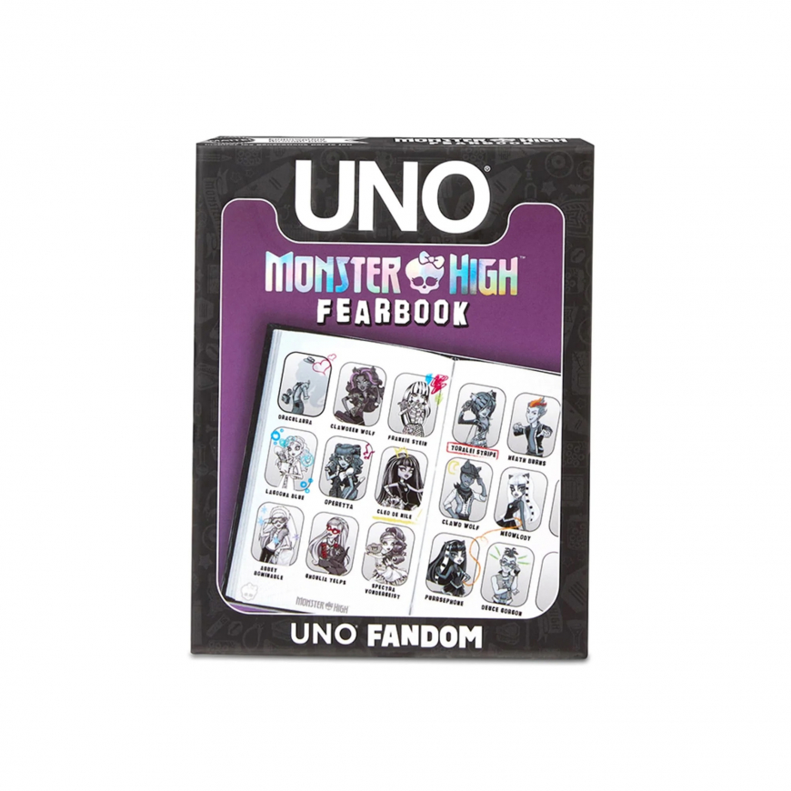 UNO Fandom Monster High Fearbook Deck