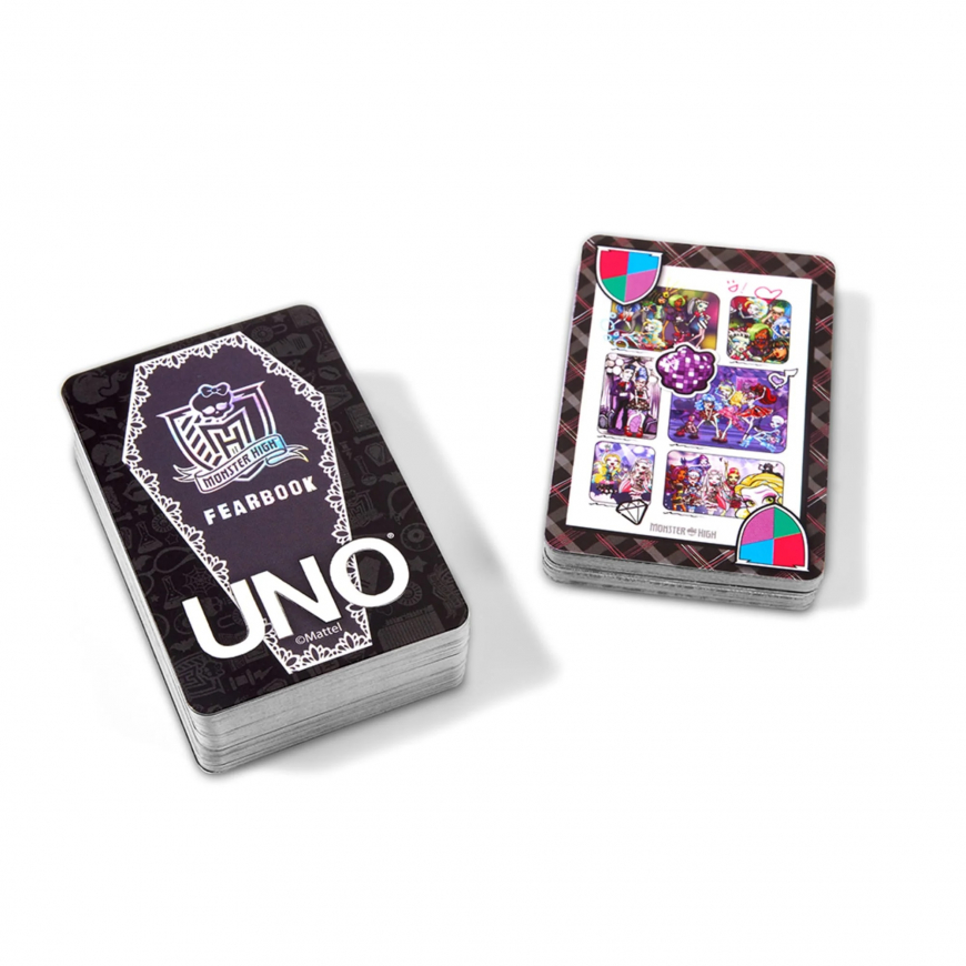 UNO Fandom Monster High Fearbook Deck