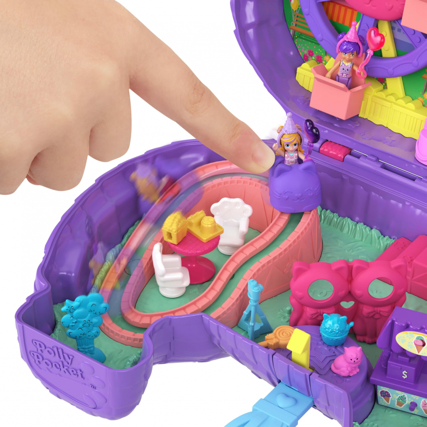 Polly Pocket Celebration Kitty pinata playset