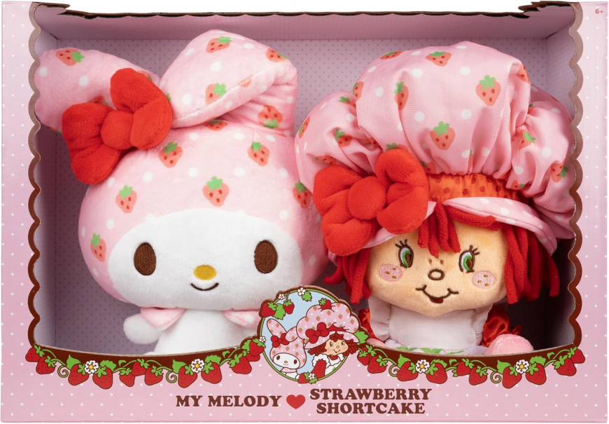 Strawberry Shortcake x My Melody Plush 2-Pack