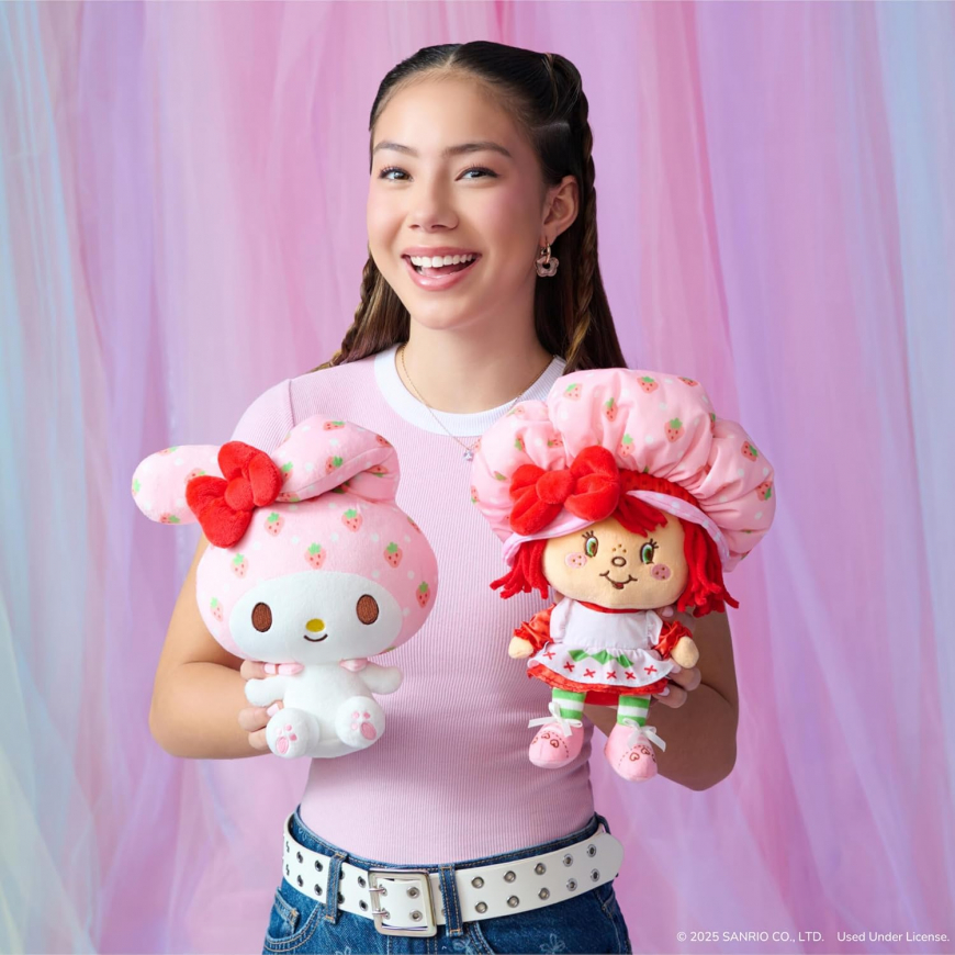 Strawberry Shortcake x My Melody Plush 2-Pack