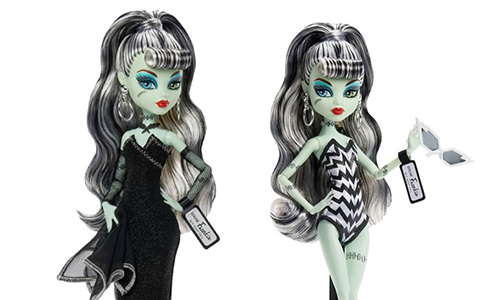 Monster High x Barbie Frankie Stein Barbie Mattel 80th Anniversary doll Monster High x Barbie Frankie Stein Barbie Mattel 80th Anniversary doll