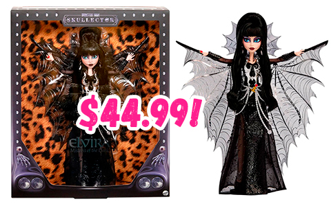 Monster High Skullector Elvira Mistress of the Dark doll 2025 Monster High Skullector Elvira Mistress of the Dark doll 2025